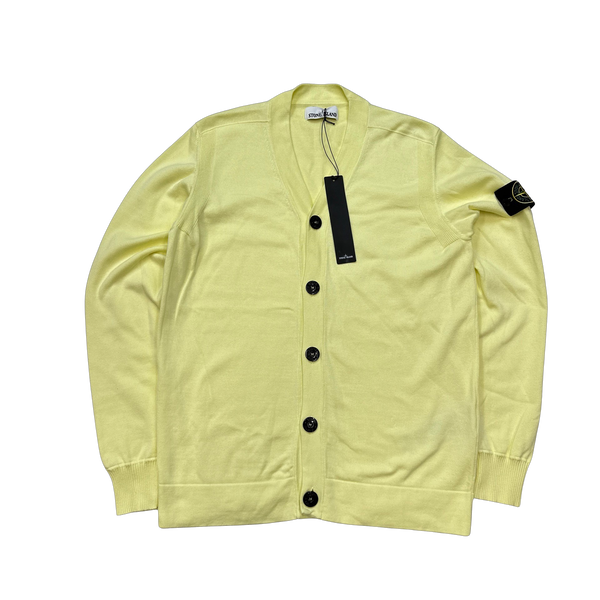 Lemon stone island jumper cheap