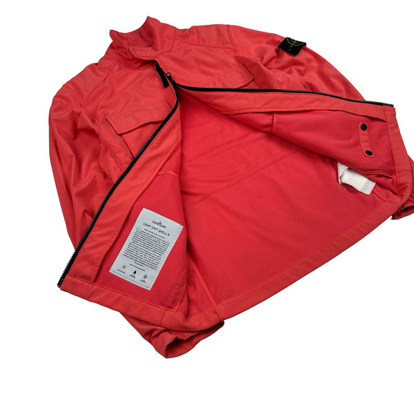 Stone Island 2020 Pink Light Soft Shell R Jacket - Small