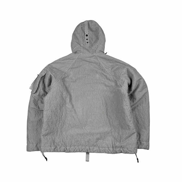 Stone Island 2025 Grey Wrinkled Corduroy 500 TC Quilted Jacket - XL