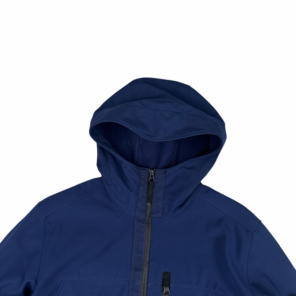 Stone Island 2018 Navy Soft Shell R Jacket - Large