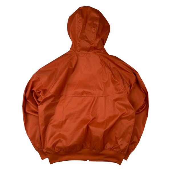 Nike Orange Lightweight Windrunner Hooded Zipped Jacket - Small
