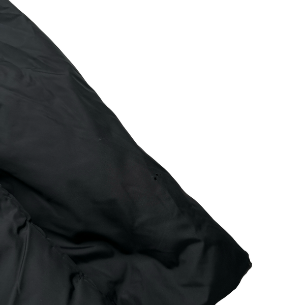 Prada Black Nylon Red Tab Padded Jacket - Large
