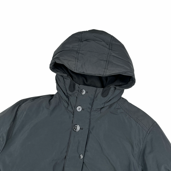 Stone Island 2016 Black Down Filled Hooded Winter Jacket - XXL