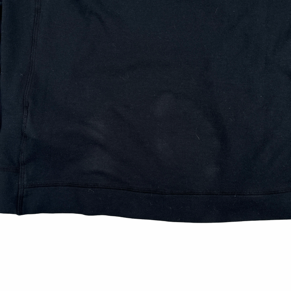 Stone Island 2020 Black Cotton Long Sleeve Polo Shirt - XL