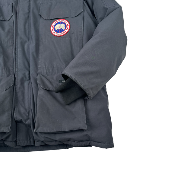 Canada Goose Black Premium Down Coyote Fur Hood Expedition Parka Jacket - XL