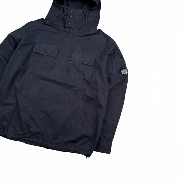 CP Company Navy Pullover Cotton Smock Jacket - XL