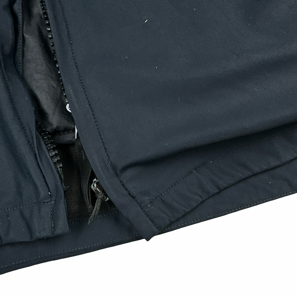 Stone Island Vintage 1996 Navy 3 In 1 Green Edged Dutch Rope Nylam Jacket - XL