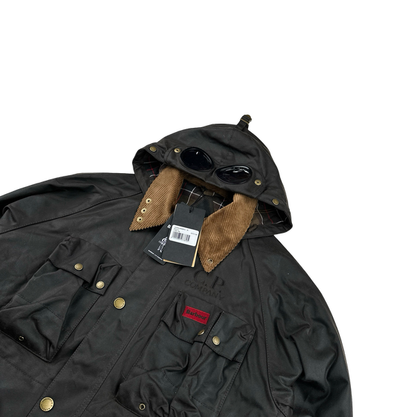 CP Company x Barbour Multi Pocket 500 Mille Waxed Jacket - Medium
