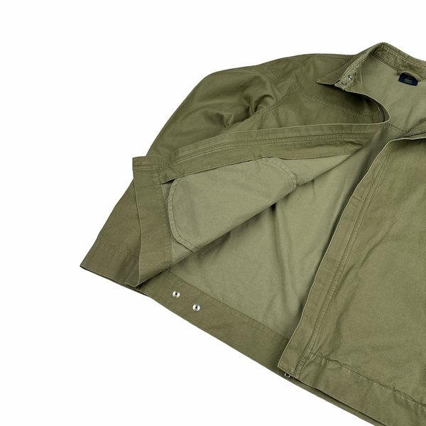 Lacoste Emblem Cotton Zipped Overshirt - XL