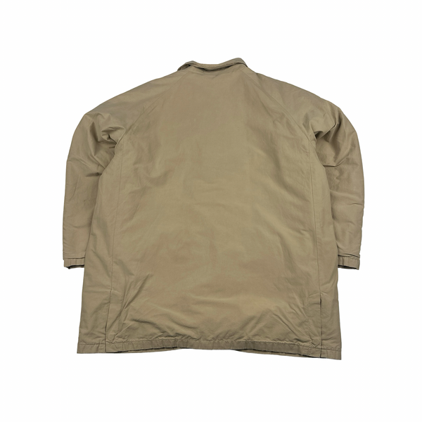 Ralph Lauren Vintage Beige Wool Lined Collard Jacket - Large