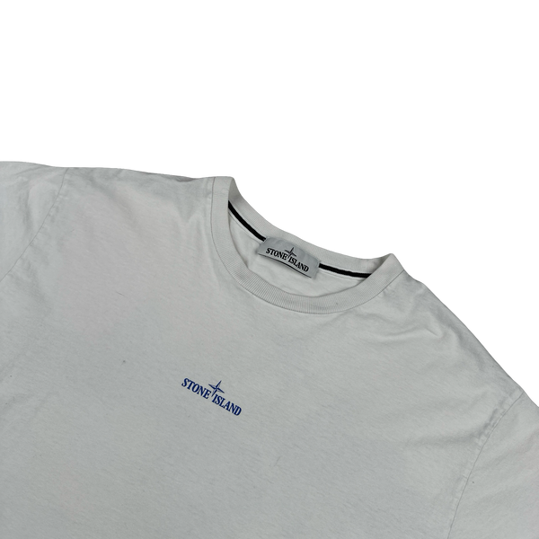 Stone Island Hand Painted Graphic Print T Shirt - XL