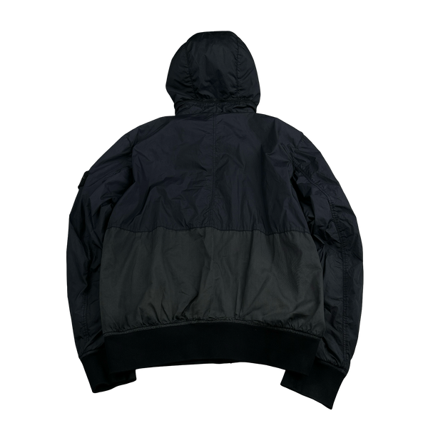 Stone Island 2016 Navy Garment Dyed Crinkle Reps Jacket - XL