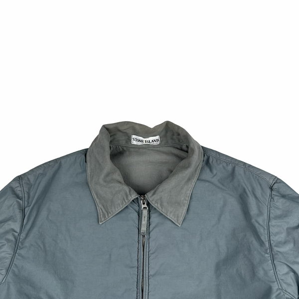 Stone Island Vintage 2001 Lined Nylon Bomber Jacket - Large