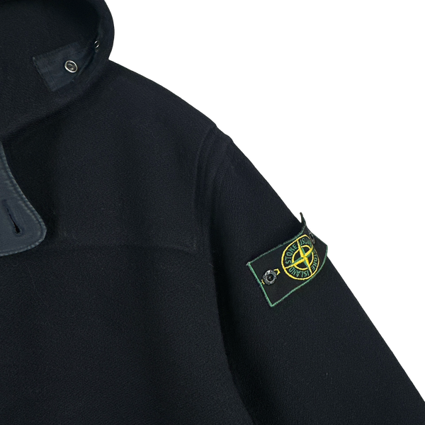 Stone Island 1988 Blue Montgomery Duffle Coat - Small