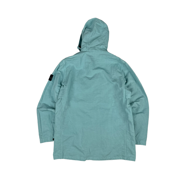 Stone Island 2022 Tela Cotone Lino Flammato TC Jacket - Large