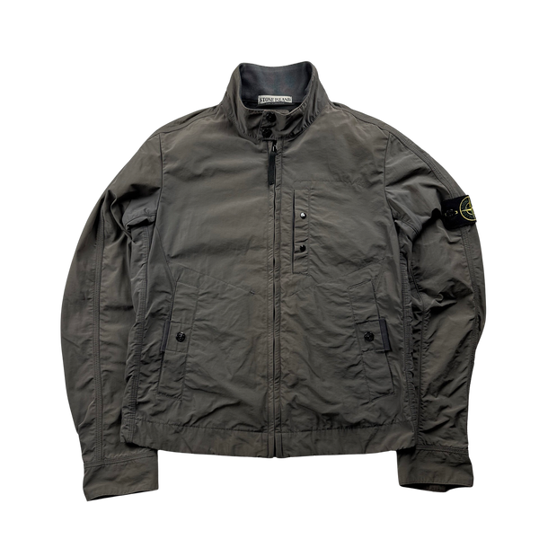 Stone Island 2011 Grey Micro Reps Bomber Jacket - Small