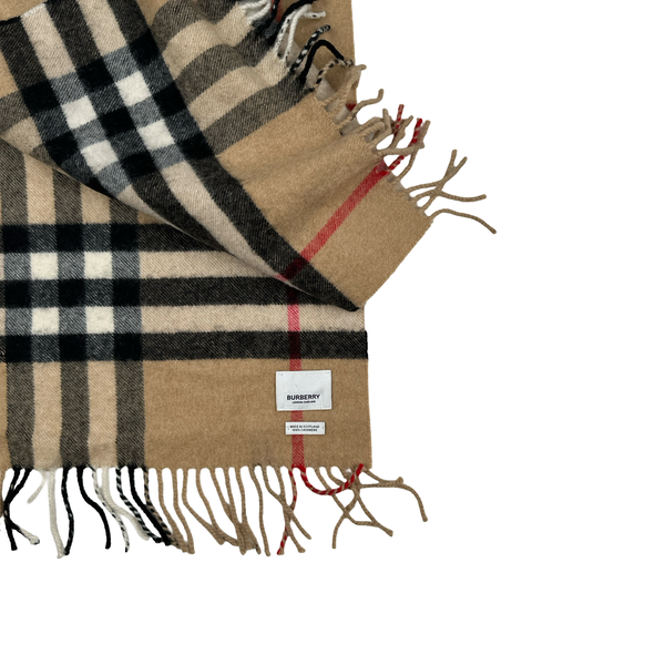 Burberry Cashmere Wool Scarf