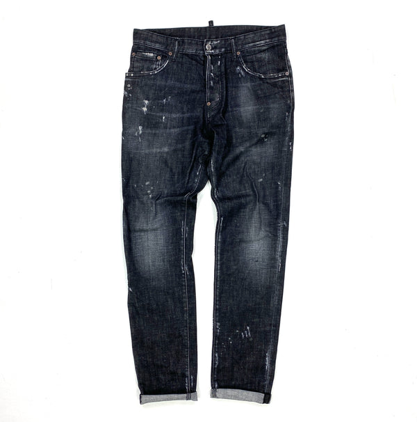 Dsquared Black Sexy Mercury Slim Fit Jeans