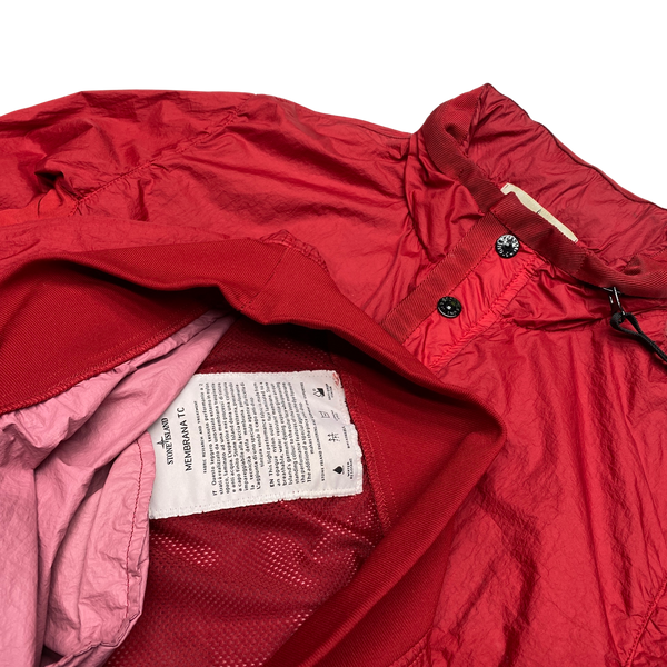 Stone Island 2012 Red Membrana TC Pullover Jacket