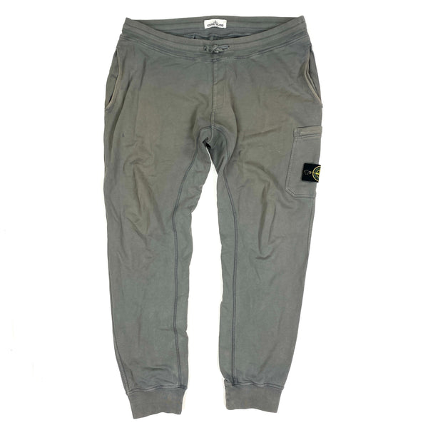Stone Island Grey Tapered Joggers