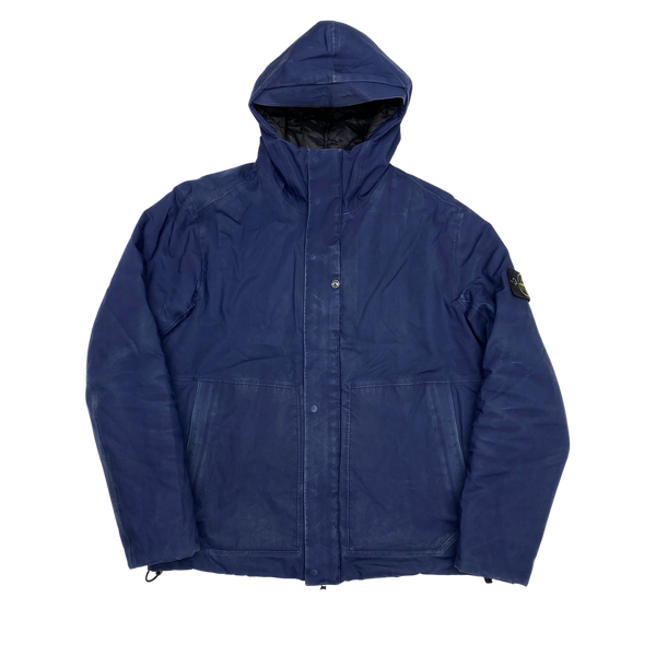 Stone Island Navy Primaloft 3L Cotton Performance Jacket