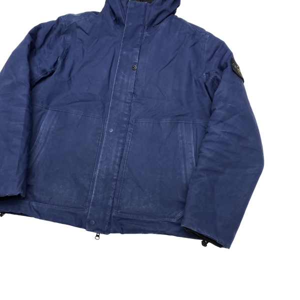 Stone Island Navy Primaloft 3L Cotton Performance Jacket
