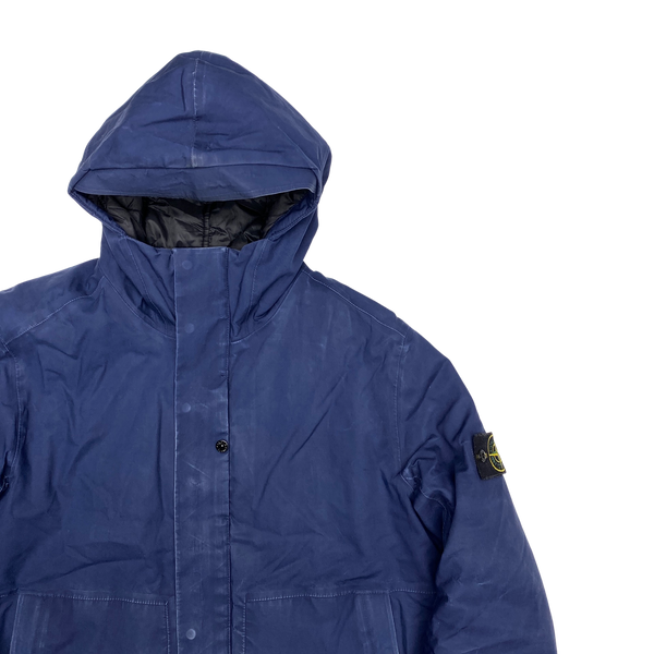Stone Island Navy Primaloft 3L Cotton Performance Jacket