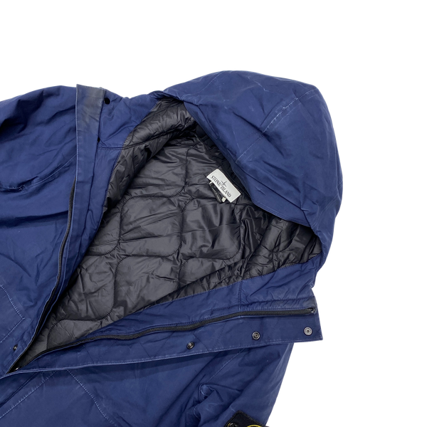 Stone Island Navy Primaloft 3L Cotton Performance Jacket