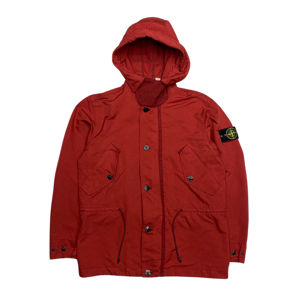 Stone Island 2019 Red David TC Parka Jacket