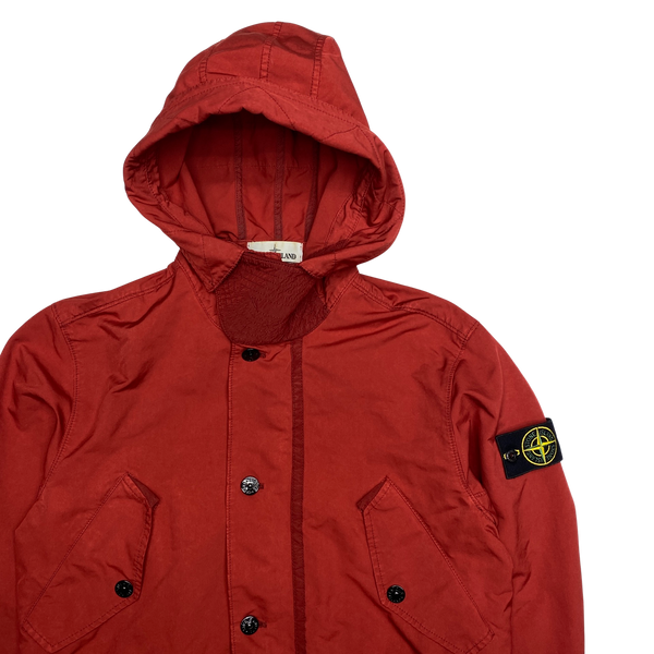 Stone Island 2019 Red David TC Parka Jacket