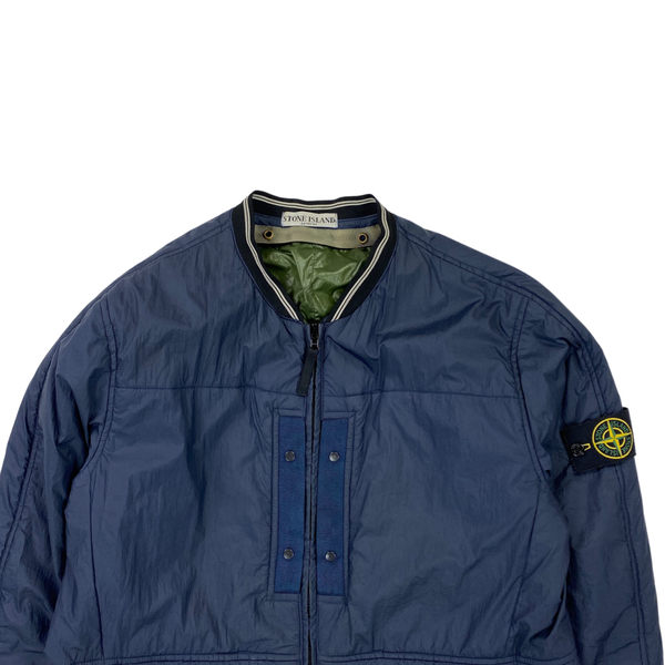 Stone Island Navy Padded Puffer Jacket