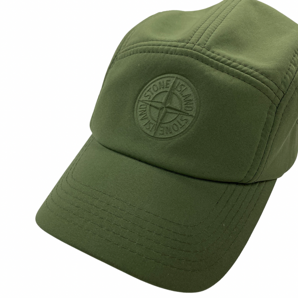 Stone Island Olive Green Soft Shell Cap