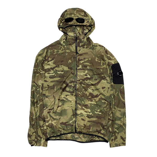 CP Company Re Print Camo Goggle Hooded Jacket