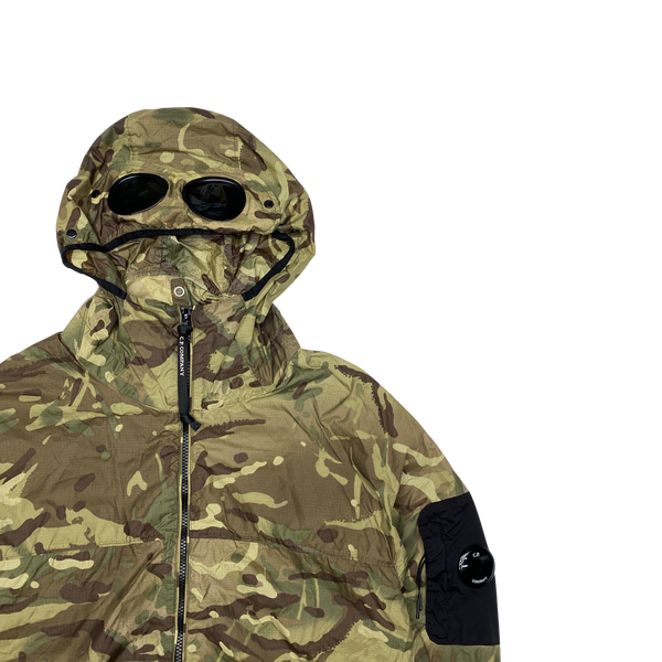CP Company Re Print Camo Goggle Hooded Jacket