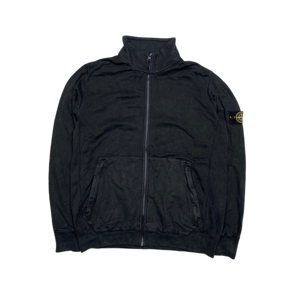 Stone Island 2014 Dark Grey Zipped Jumper