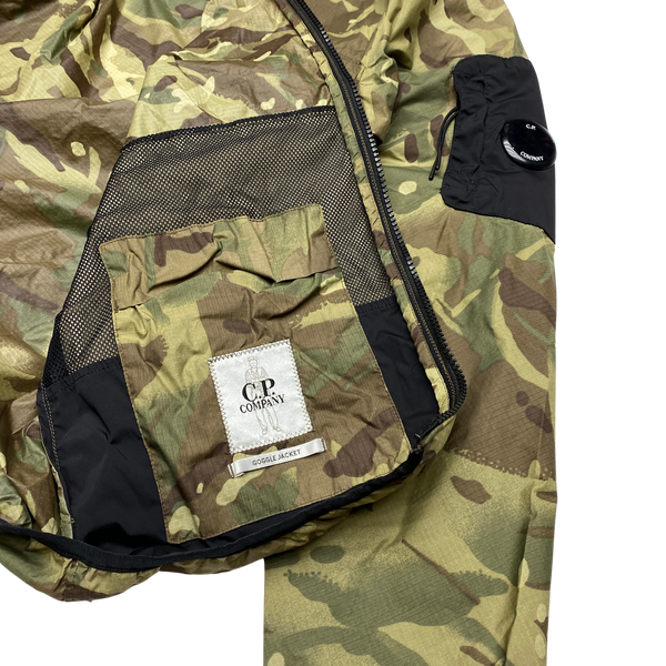 CP Company Re Print Camo Goggle Hooded Jacket