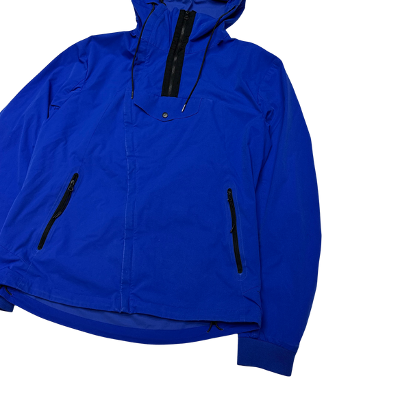 CP Company Blue Pro Tek Pullover Goggle Smock