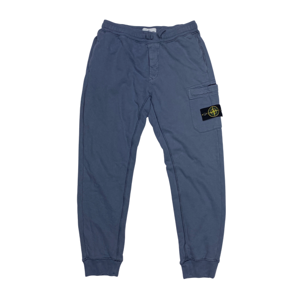 Stone Island 2021 Light Blue Joggers