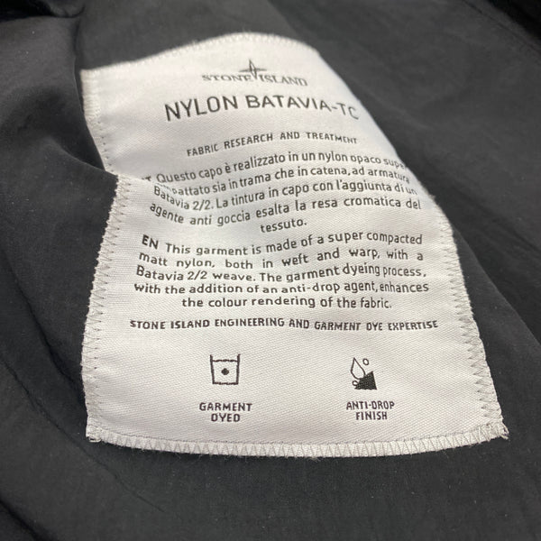 Stone Island Black Nylon Batavia TC Jacket