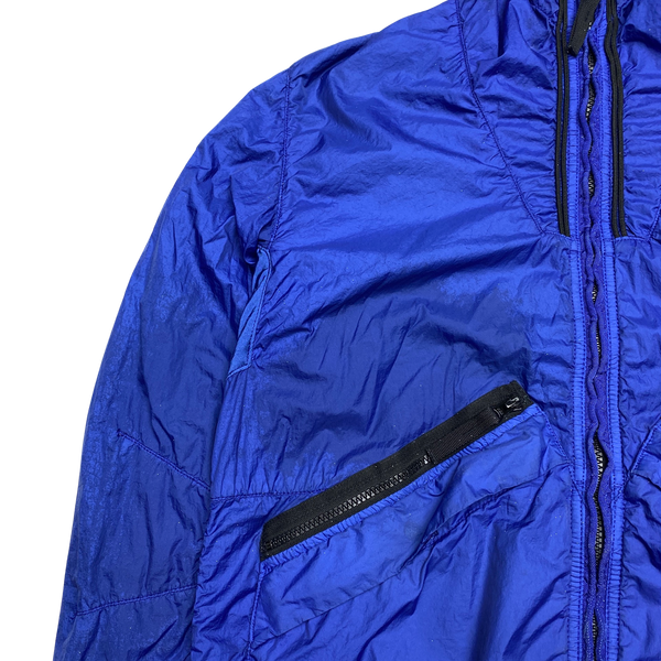 Stone Island 2012 Blue Membrana TC Hooded Summer Jacket