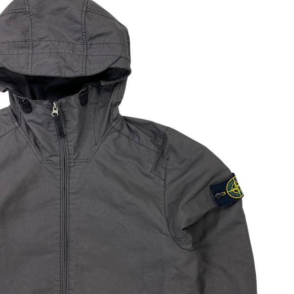 Stone Island Grey David TC Hooded Jacket SAMPLE PIECE