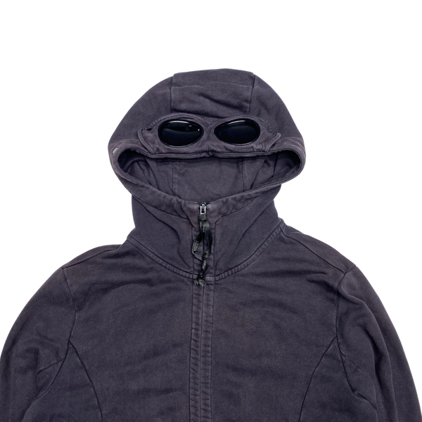 CP Company Navy Goggle Cotton Hoodie