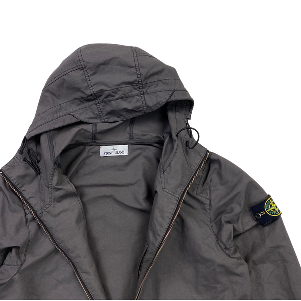 Stone Island Grey David TC Hooded Jacket SAMPLE PIECE