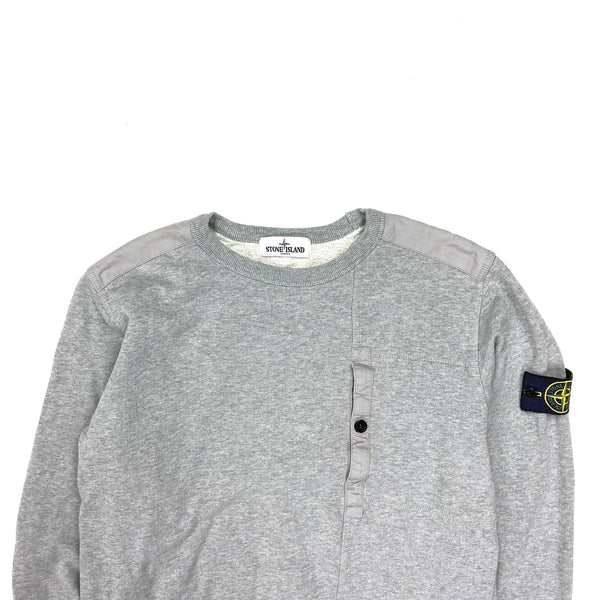 Stone Island Light Grey 2010 Crewneck Sweatshirt