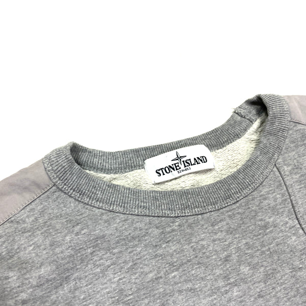 Stone Island Light Grey 2010 Crewneck Sweatshirt