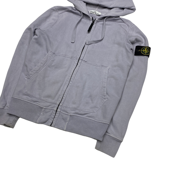 Stone Island 2017 Lilac Zipped Hoodie