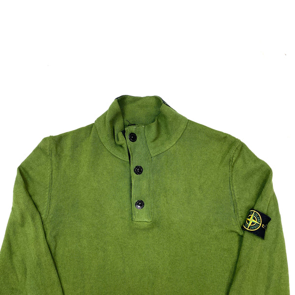 Stone Island Forest Green Pullover Knit