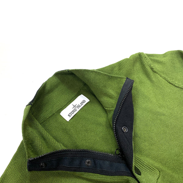 Stone Island Forest Green Pullover Knit