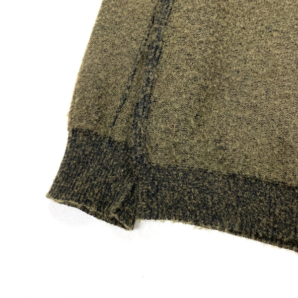 CP Company Two Tone Wool Crewneck Jumper
