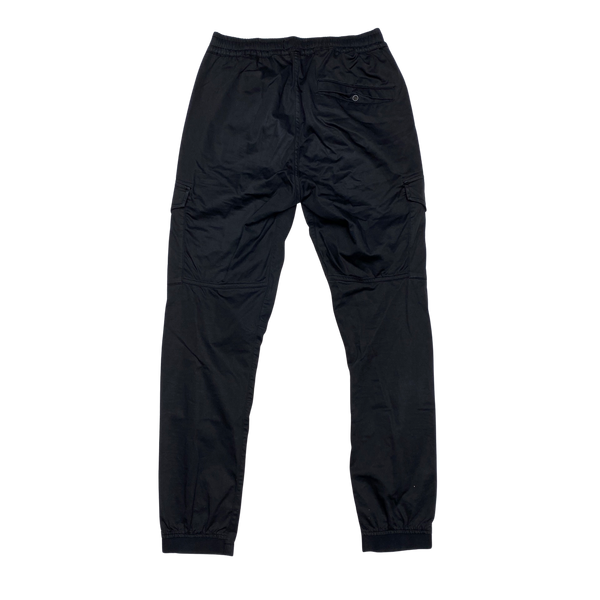 Stone Island 2019 Black RE T Cargo Trousers